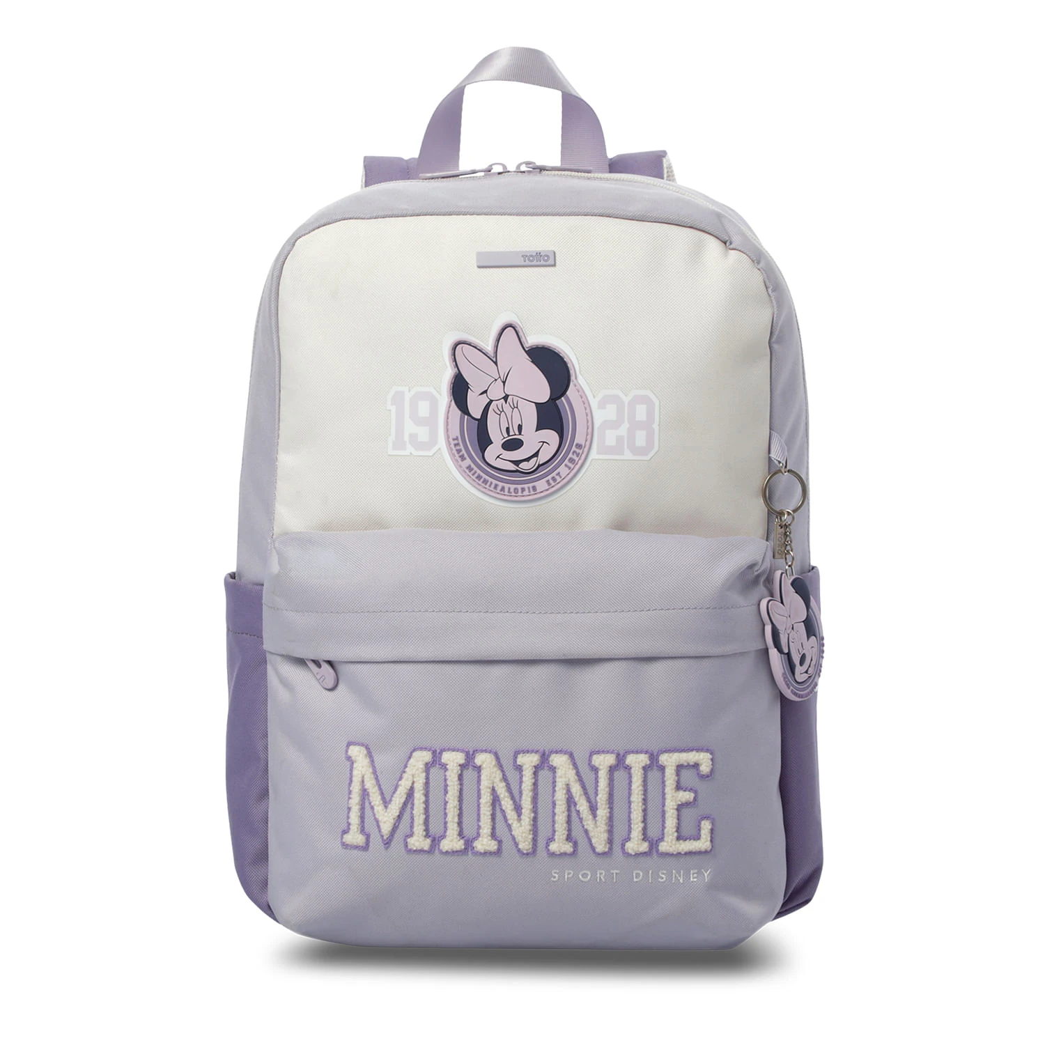 Mochila Minnie College M · Blanco / lila · Foto 1