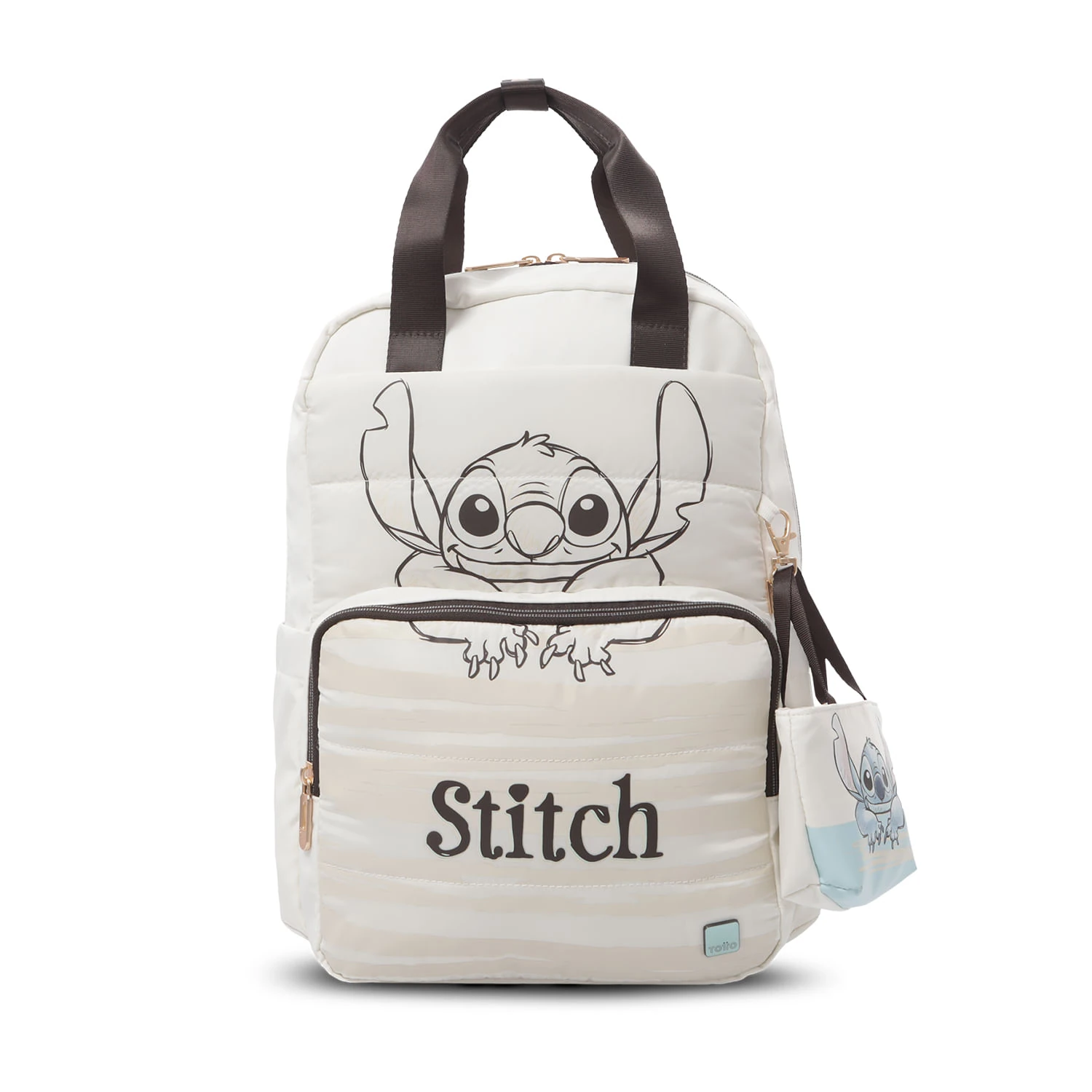 Mochila Stitch Young M · Beige / negro · Foto 1
